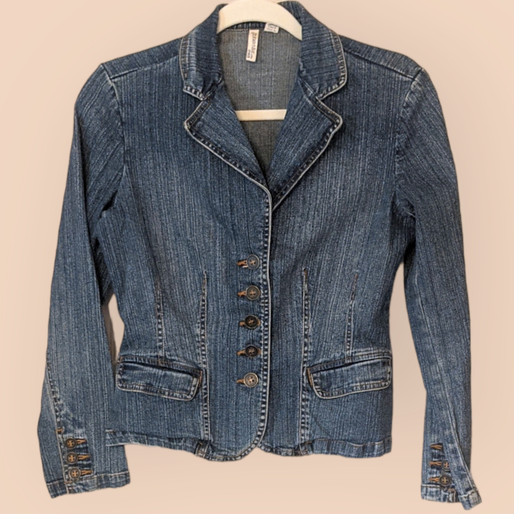 Denim Jacket Petite Small Stretch